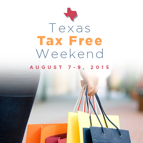 The annual “Texas Tax Free Weekend” starts today! Office of the Texas