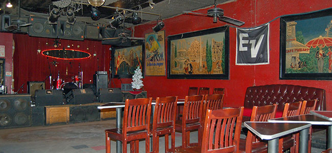 Interior of The Continental Club