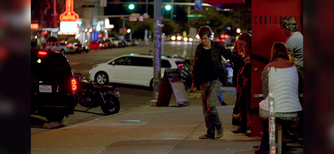Movie Still of Actors Leaving The Continental Club