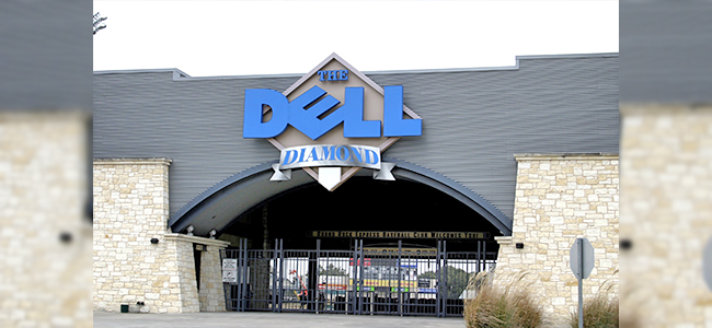 Dell Diamond Entrance
