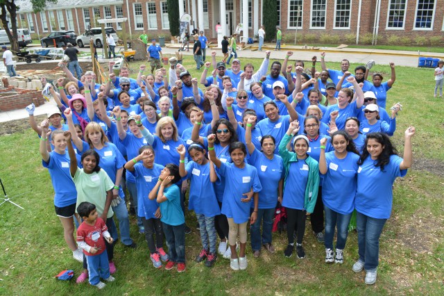 Blue Corps Team of Blue Cross and Blue Shield Volunteers