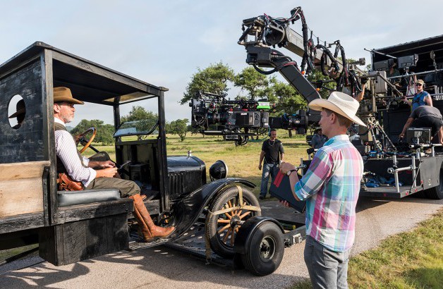 Photo showing director on a set