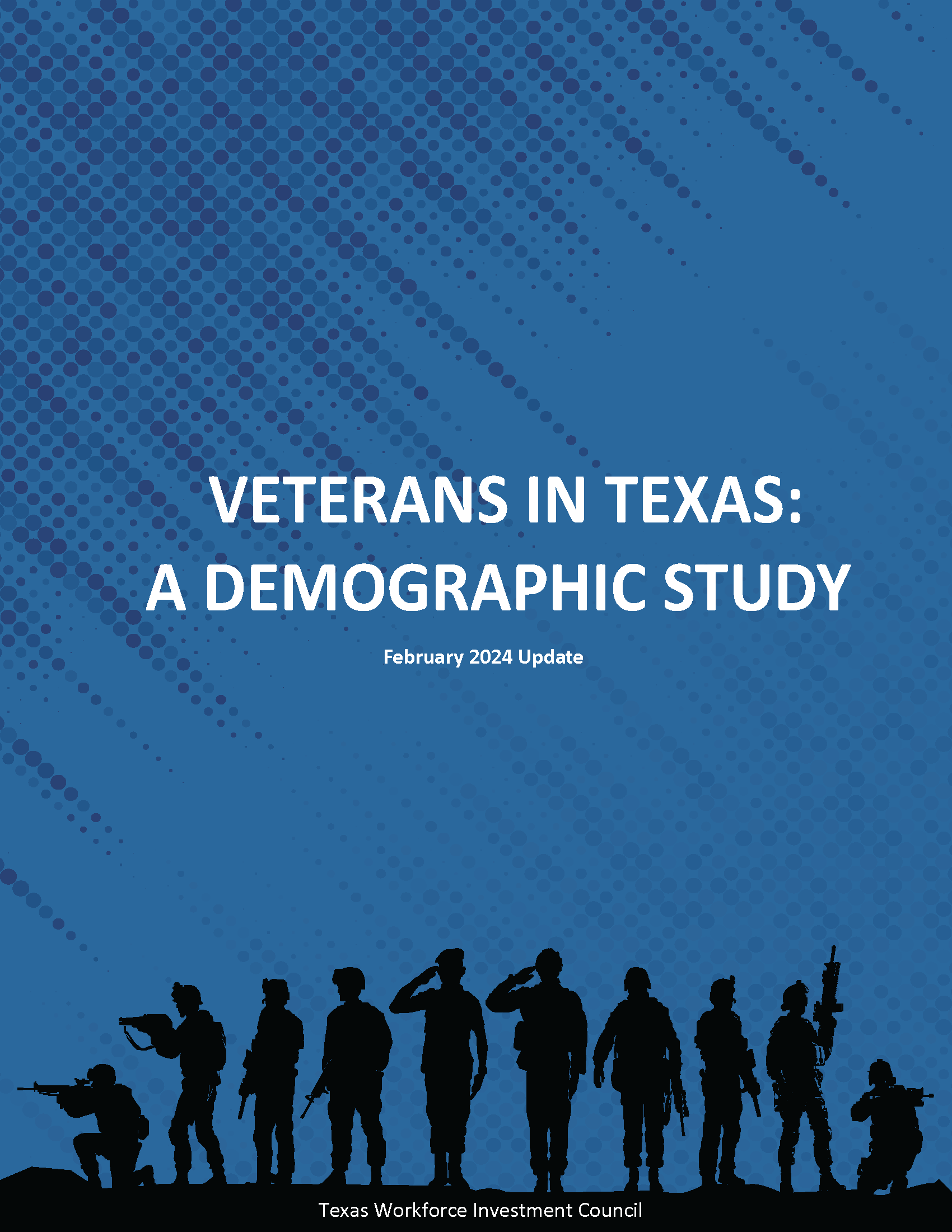 Veterans in Texas report cover