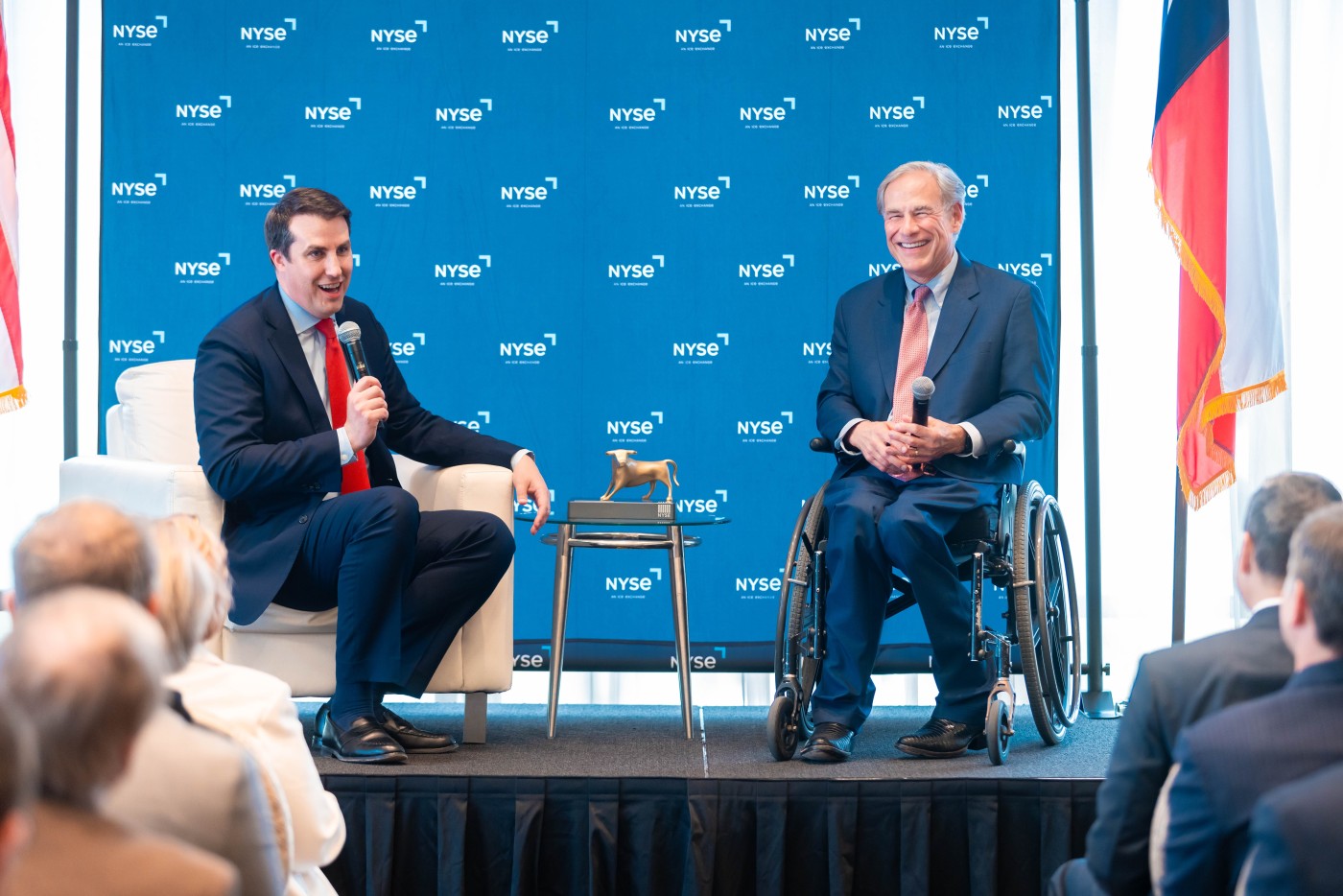 Governor Abbott Highlights Texas’ Business-Friendly Environment at NYSE Fireside Chat