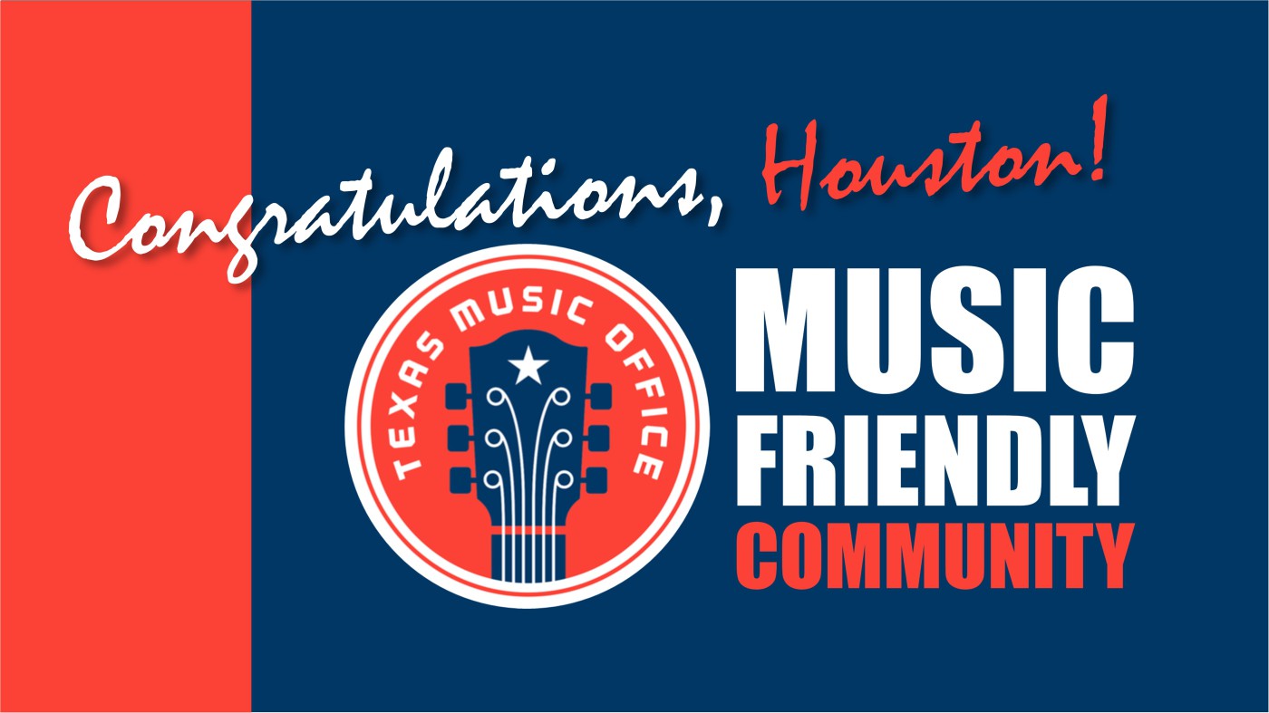 Governor Abbott Announces City Of Houston As Music Friendly Community