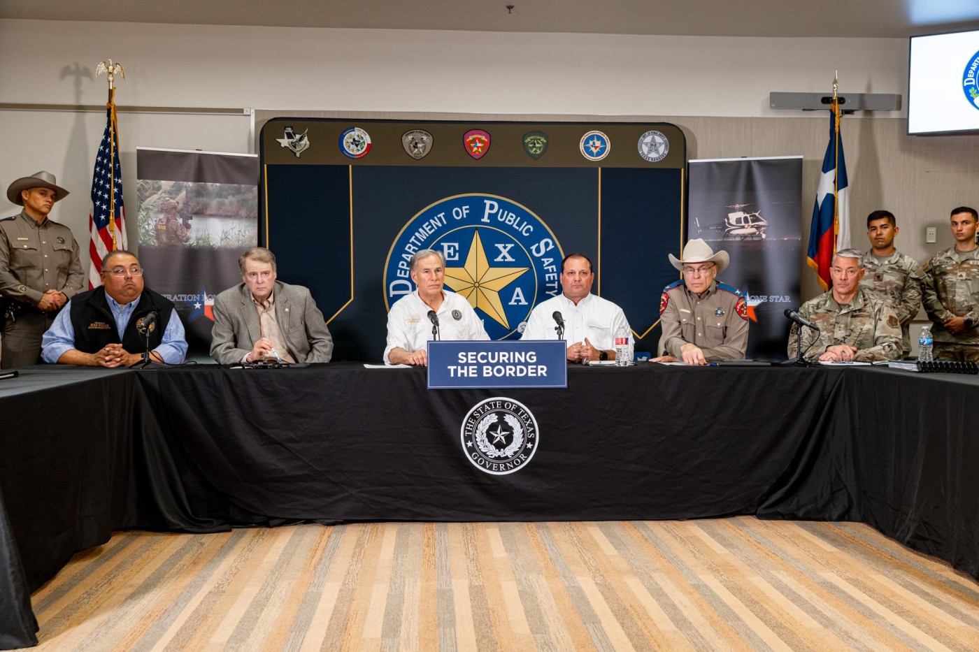 Governor Abbott, Texas Border Chairmen Discuss Border Security ...