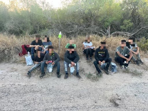 08.10.2023 OLS Trooper Finds 10 Migrant Children Image