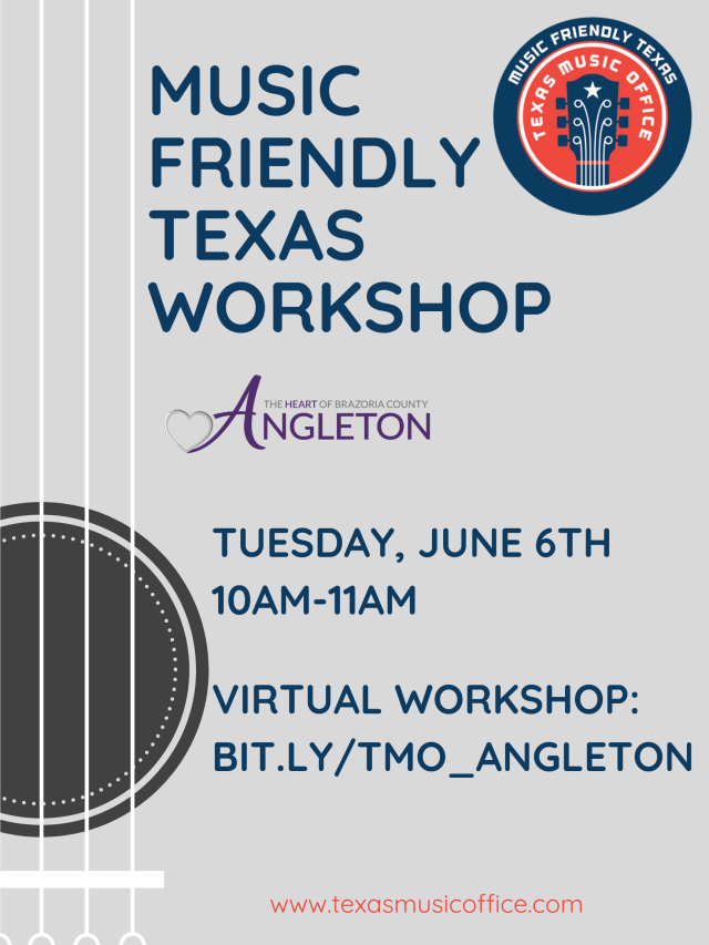 Governor Abbott Announces Angleton Music Friendly Texas Community