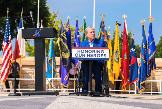 Governor Abbott Attends Memorial Day 2024 Image