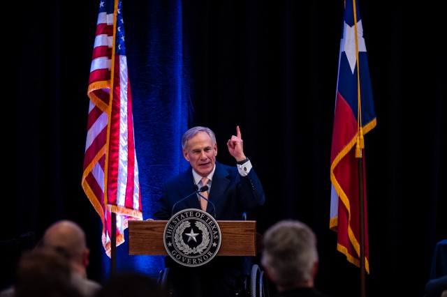 Governor Greg Abbott delivers remarks at Texas Independent Producers & Royalty Owners Association Annual Convention.