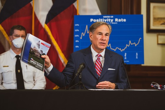 Governor Abbott Provides Update On COVID-19 Response, Urges Texans To Follow Guidelines