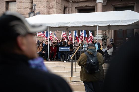Governor Abbott At Texas Rally For Life 2